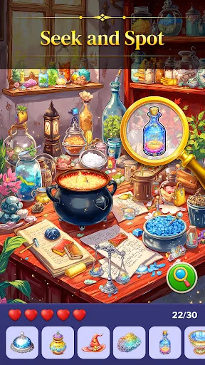 Gameplay screenshot 2 from Hidden Object Games: Seek It - Puzzle game
